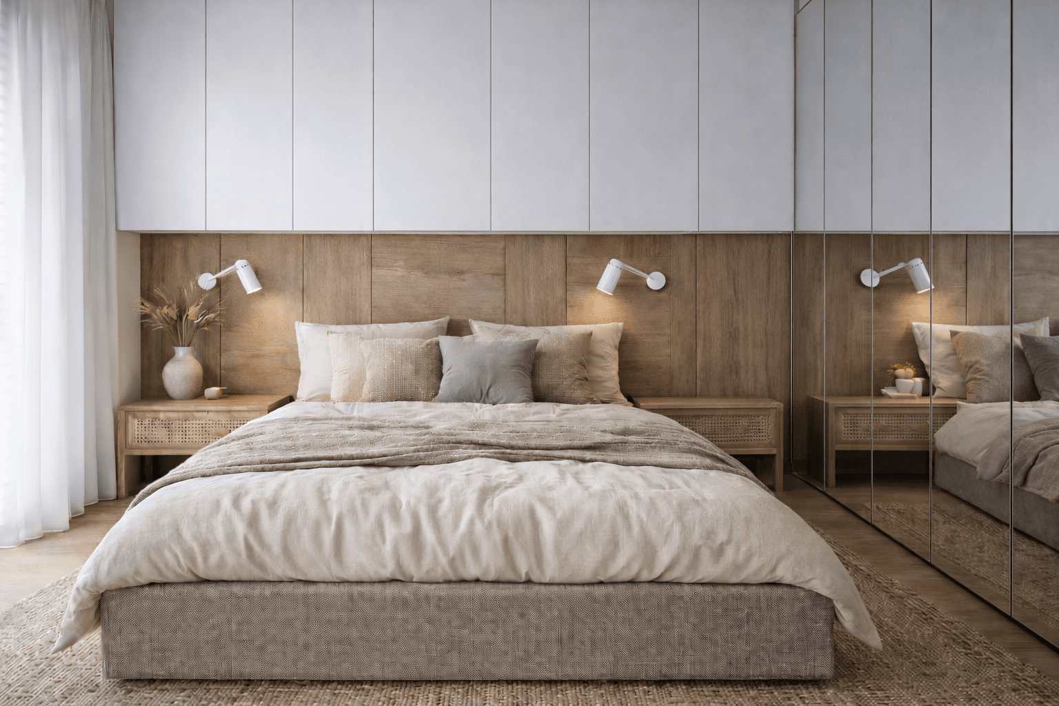 Sypialnia w mieszkaniu